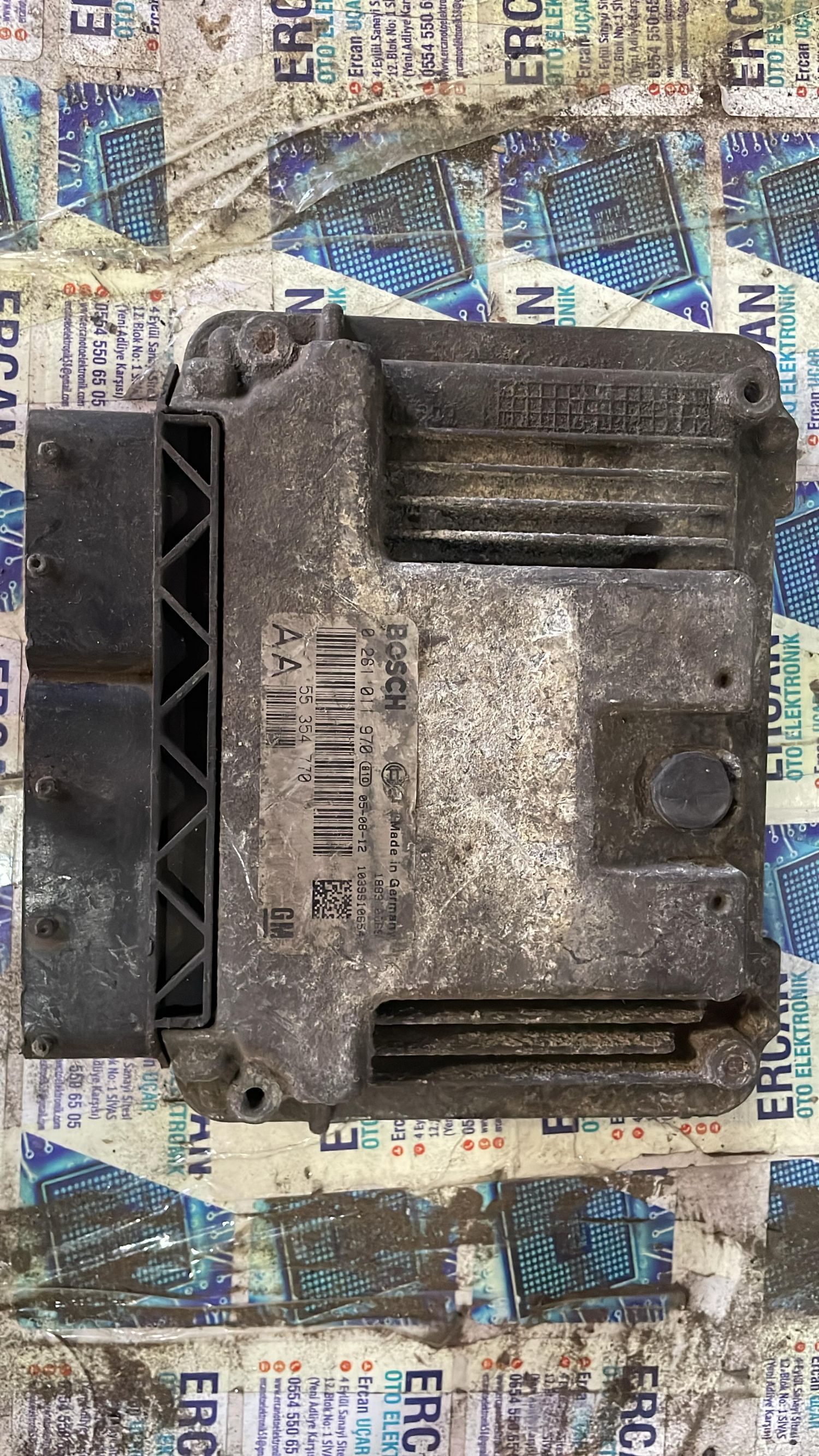 0281011970 SAAB 9-3 Motor Beyni 